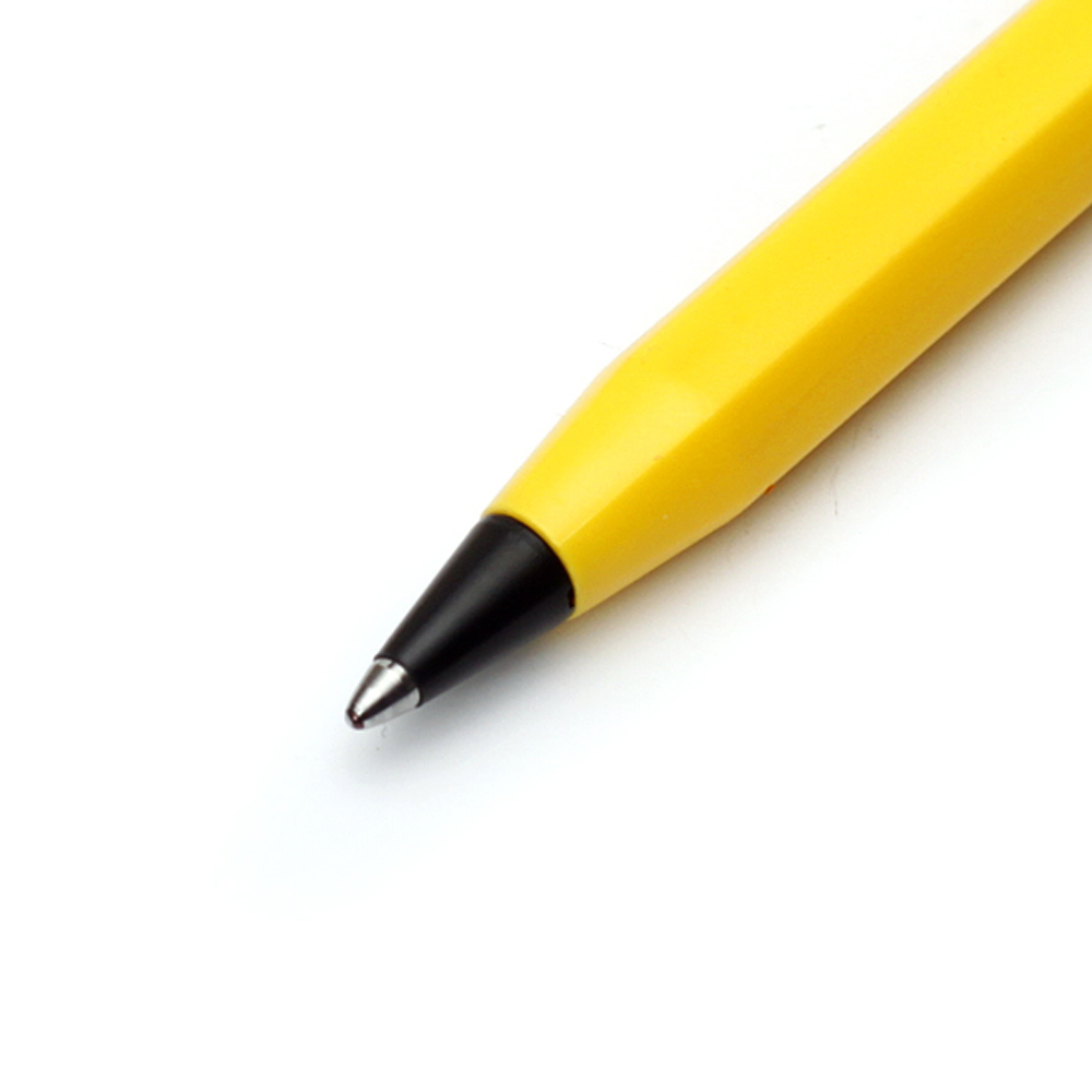 Oce 정밀 볼 고품질 잉크 볼펜 12p 1.0mm 흑 육각 볼펜 필기 도구 글씨 볼펜