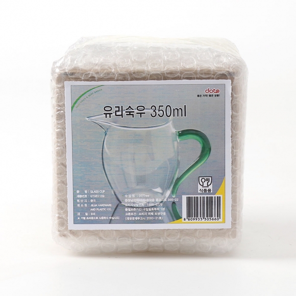 [로하티] 컬러무드 내열유리 숙우(350ml) (그린)