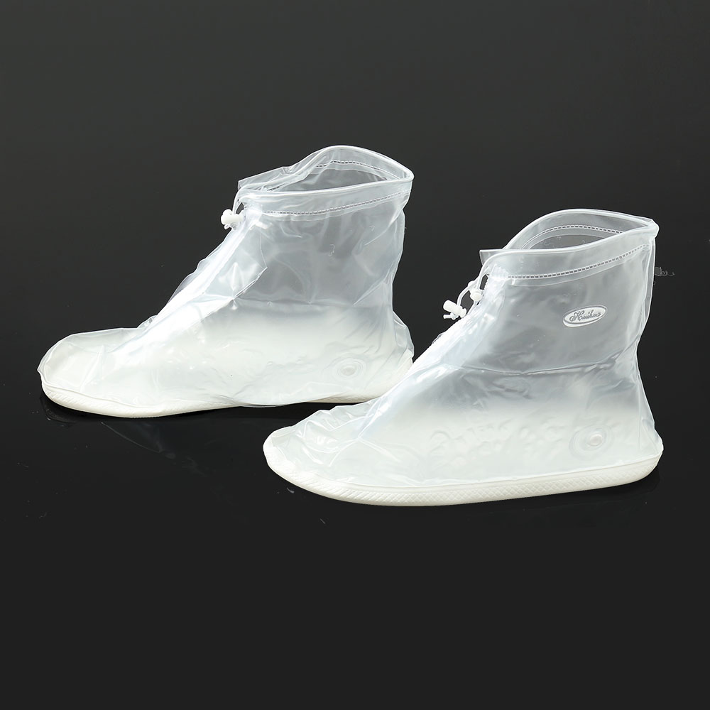Oce 비올때 방수 비닐 신발 레인 커버 275-280 투명 논슬립 방수화 위생화 눈 올때 신발 보호