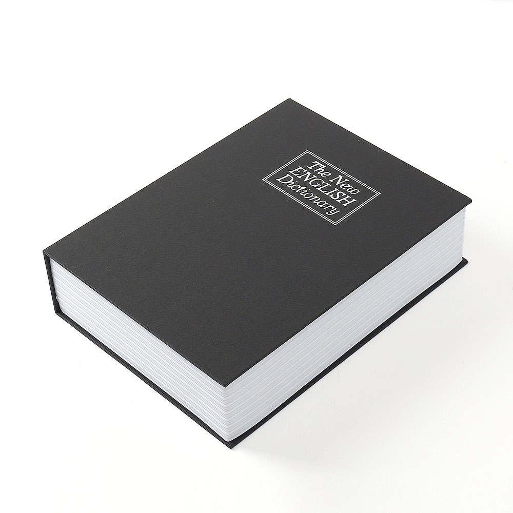 Oce 가정용 소형 책장 비밀 금고 열쇠 26.5x20cm 블랙 보석함 패물함 savingsbox 패물 상자