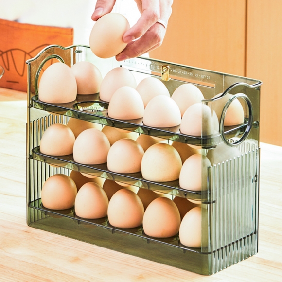 [쿠킹홈] 자동업 30구 계란케이스(그린)
