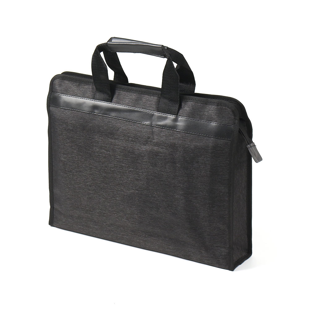 Oce 지퍼 포켓 토트백 가벼운 서류 A4 가방 차콜 태블릿 슬리브 테블릿 파우치 여자 남자 문서 가방