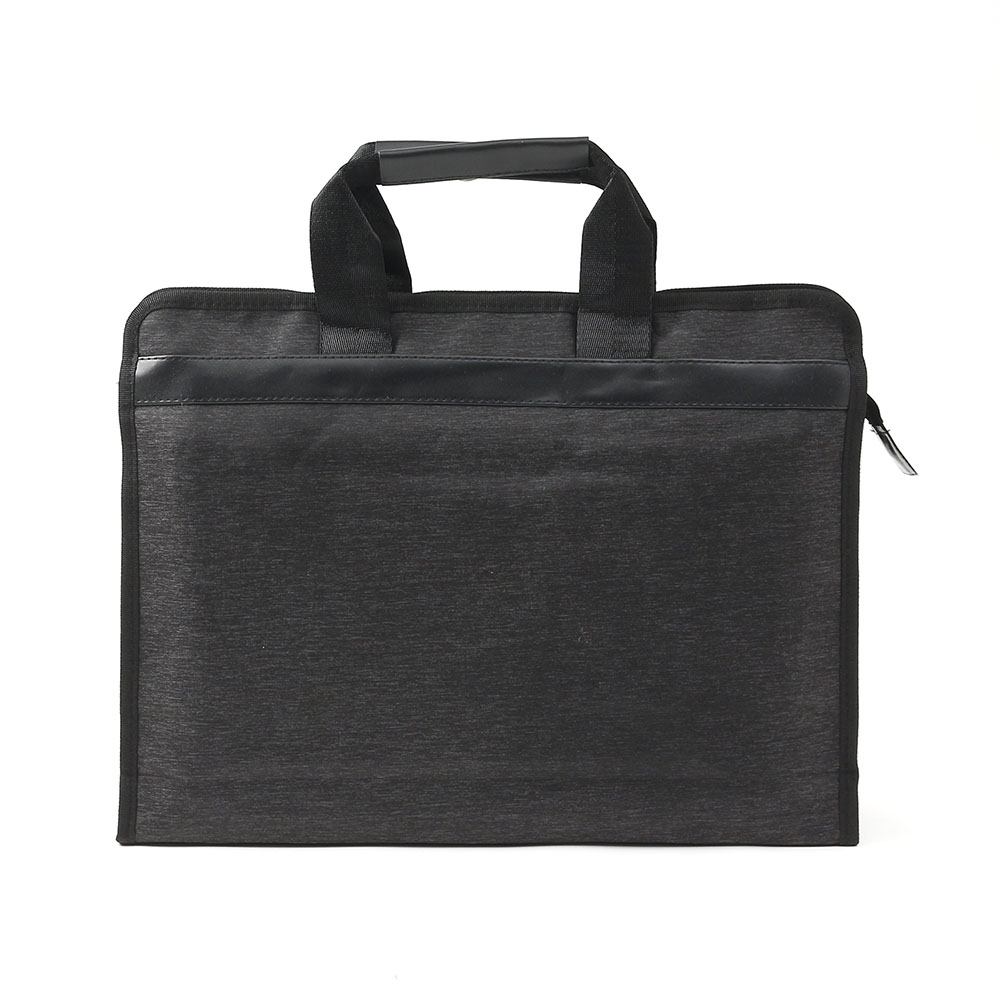 Oce 지퍼 포켓 토트백 가벼운 서류 A4 가방 차콜 태블릿 슬리브 테블릿 파우치 여자 남자 문서 가방