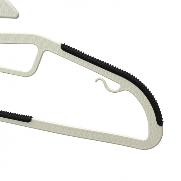 모던룸 논슬립 라운드 옷걸이 10p세트(블랙)