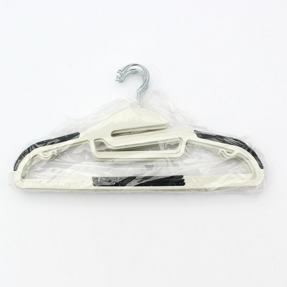 모던룸 논슬립 라운드 옷걸이 10p세트(블랙)