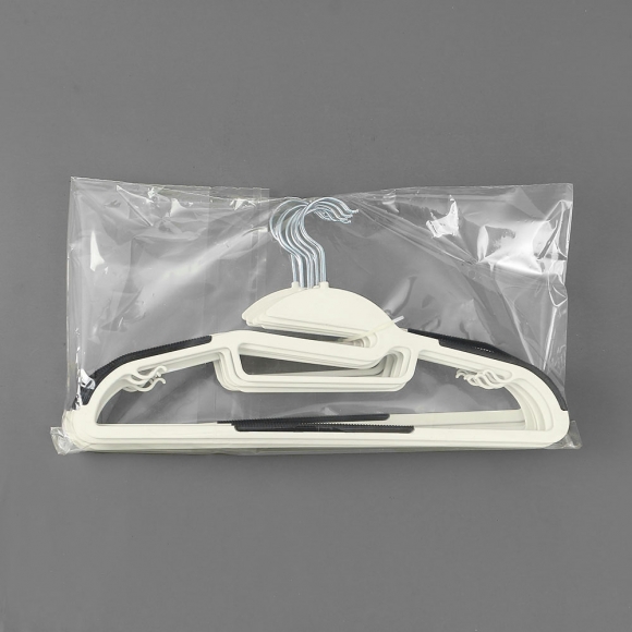 모던룸 논슬립 라운드 옷걸이 10p세트(블랙)