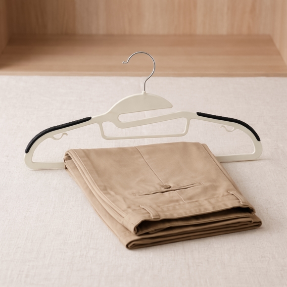 모던룸 논슬립 라운드 옷걸이 10p세트(블랙)