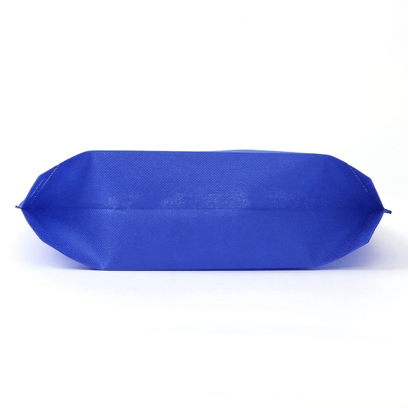 가로형 부직포 가방(블루)