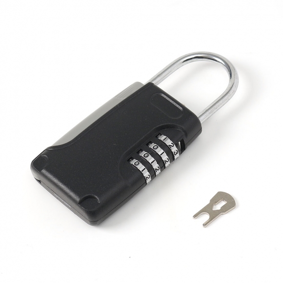 열쇠보관 번호 자물쇠(블랙)