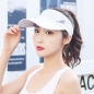 윈드업 메쉬 스포츠 썬캡(화이트)