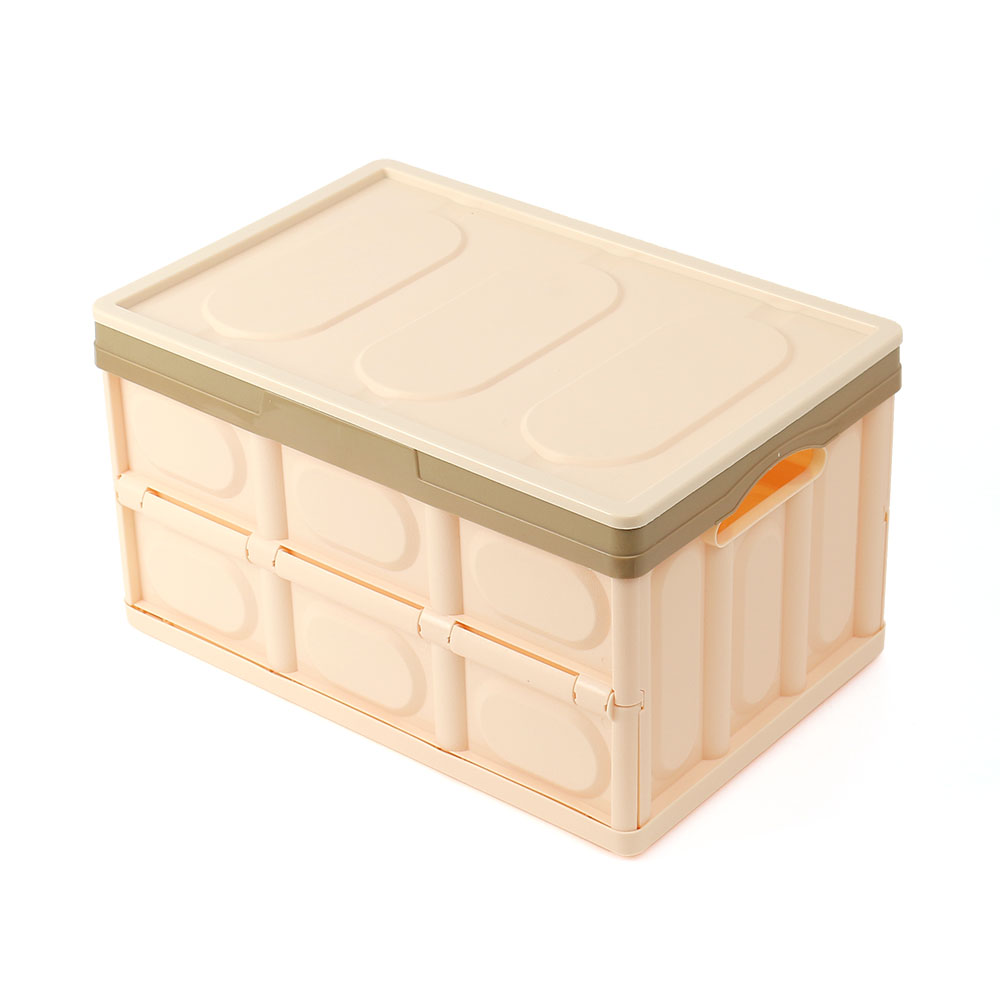 Oce 폴딩 정리함 캠핑 테이블 박스 베이지 30L 방수백set 플라스틱 정리함 프라스틱 상자 미니 창고