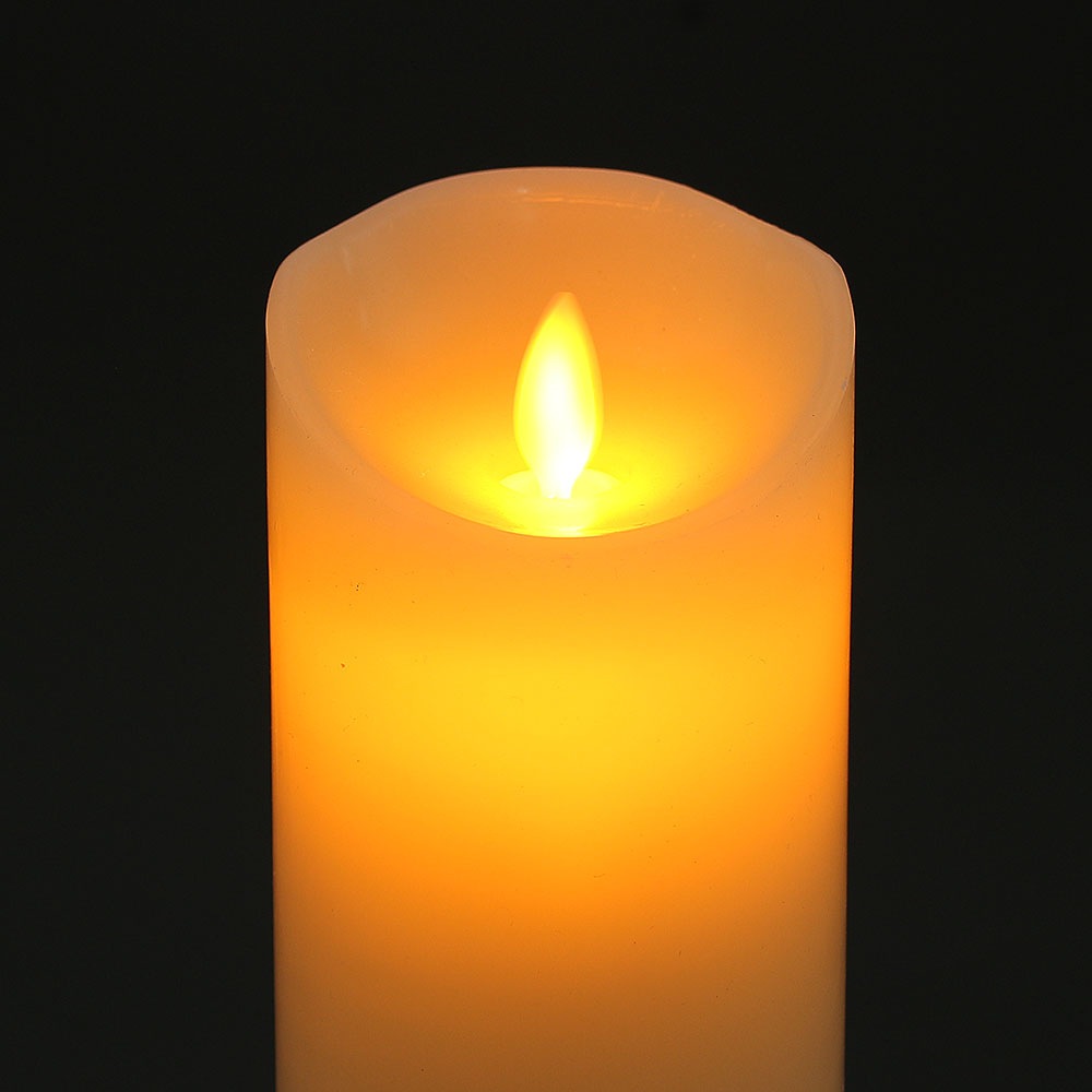 Oce 리얼 촛농 전기 촛불 파라핀 양초 25cm 전자 양초 야외 LED 초 미니 조명