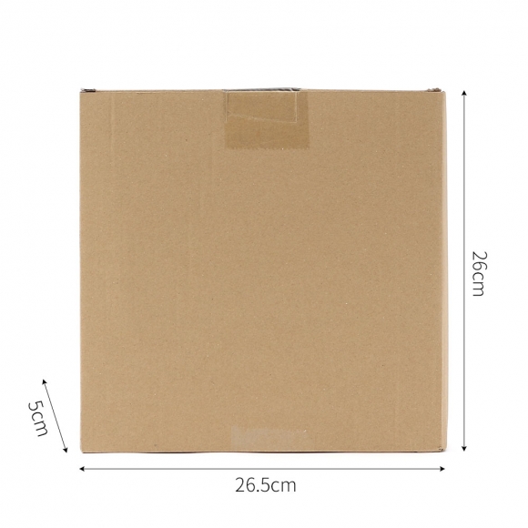 티앤차 심플 원형 다기트레이 차판(25.5cm) (블랙)