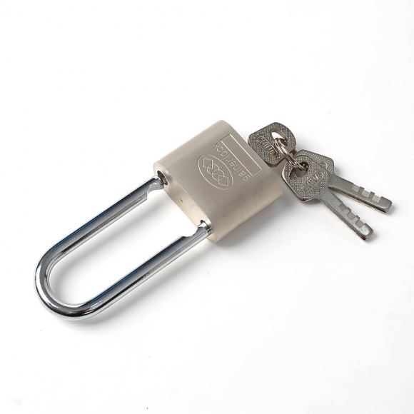 가이너 열쇠 자물쇠(40mm) (긴고리)