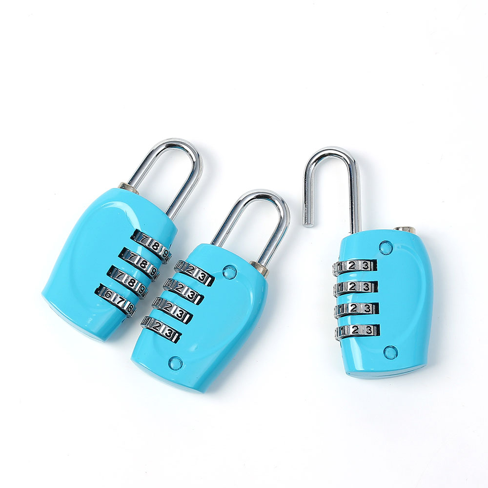 Oce 안전 번호키 자물쇠 3p B 블루 여행 가방 안전장치 번호 열쇠 유모차 자물쇠 넘버키