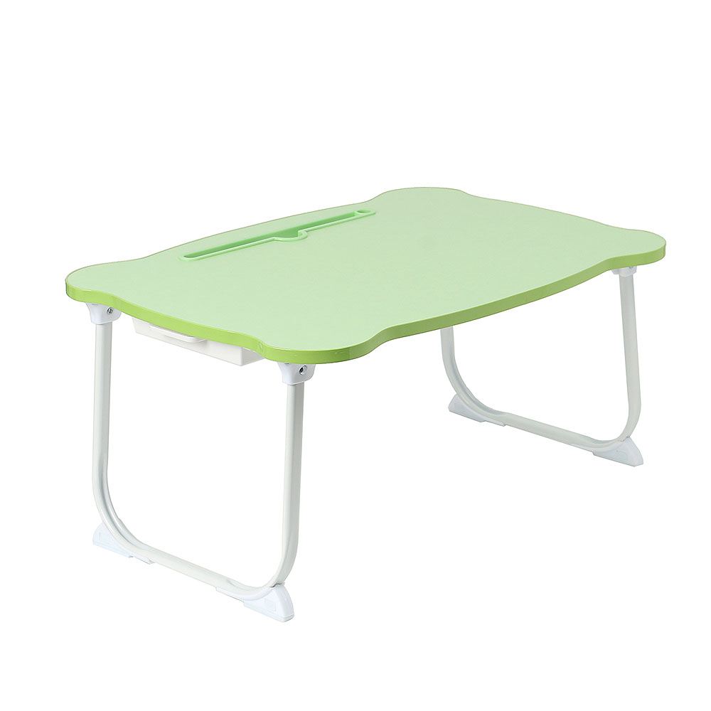 Oce 접이식 좌식 테이블 서랍 탁자 그린 침대 트레이 접이식 상 태블릿 책상