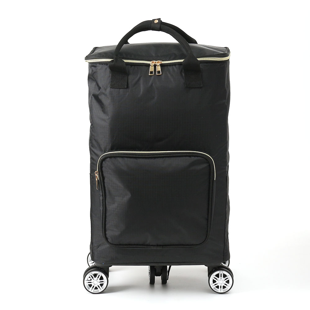 보냉백 보온 가방 접이식 카트 35L 블랙 가성비 소형 웨건 휴대용 장바구니 캠핑용 수레