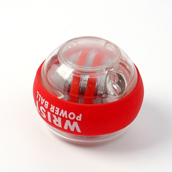 손목운동 LED 스핀 자이로볼(레드)