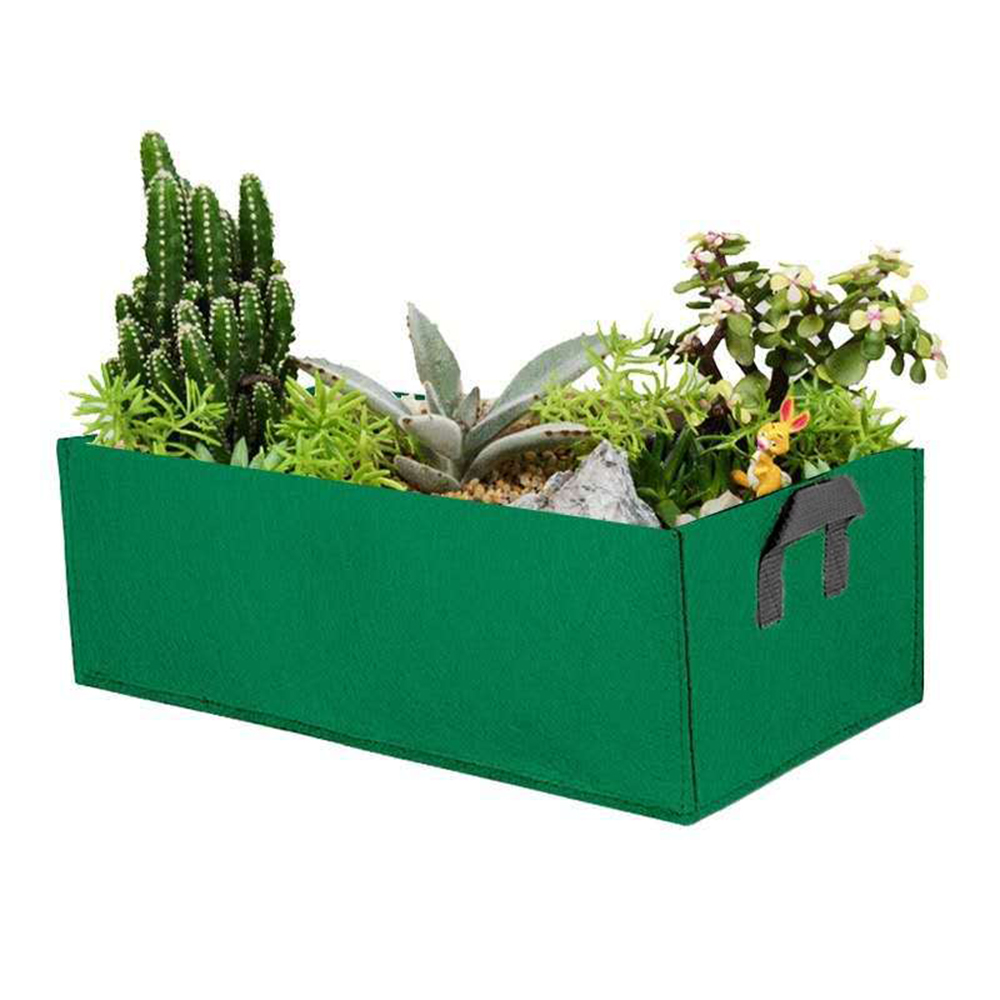 Oce 실내 발코니 옥상 채소 상추 화분 60x30cm 그린 야채 채소 재배기 가벼운 텃밭 상자 아파트 꾸미기 가꾸기