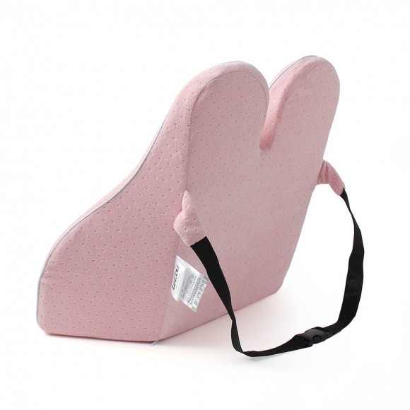 메모리폼 의자 등받이 쿠션(핑크)