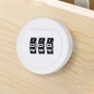 [영달철물] 서랍잠금 비밀번호 자물쇠(30mm) (화이트)