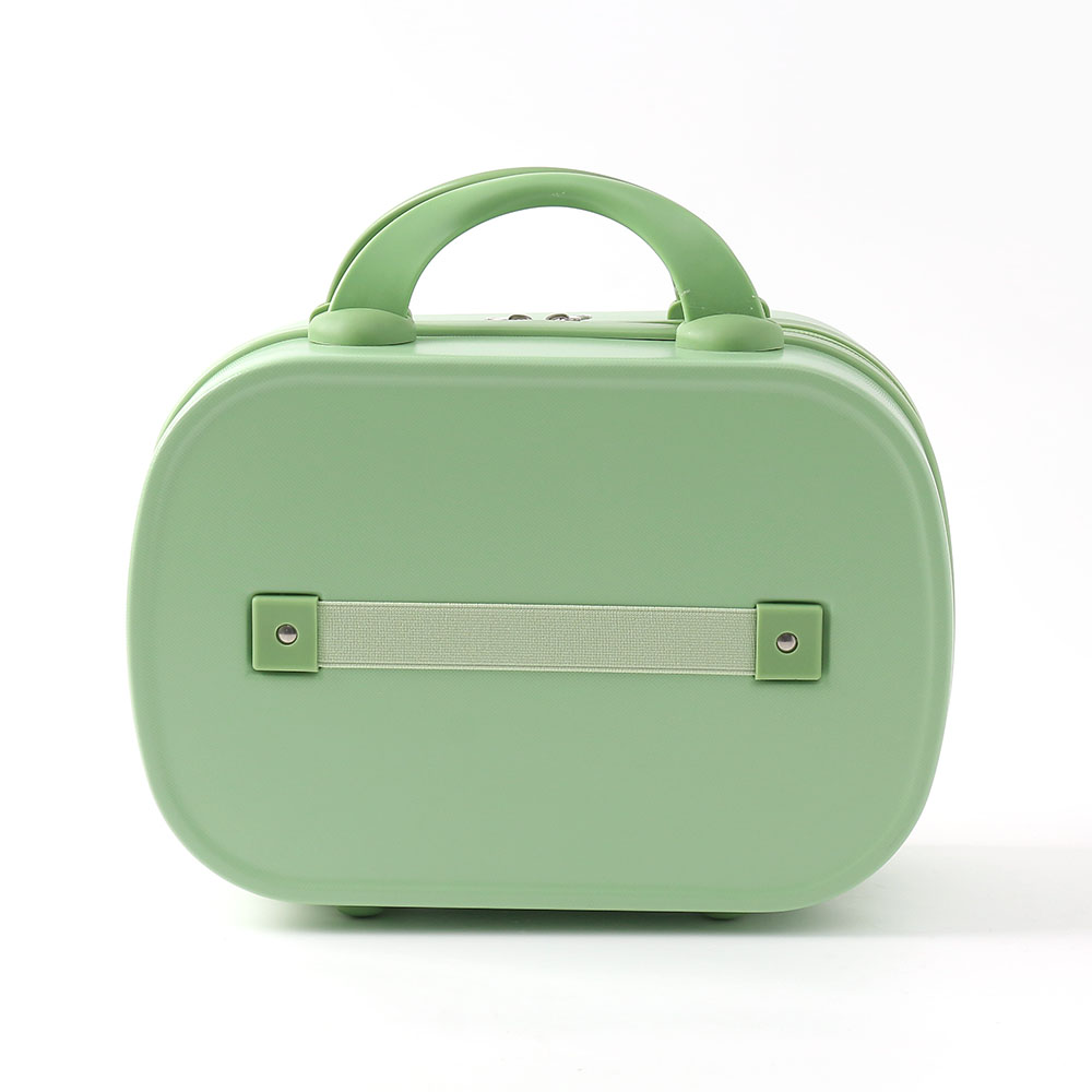 Oce 라운드 여성 미니 여행 트렁크 그린 미니 트랩백 유아동 트레블 손가방 캐리어 보조 가방