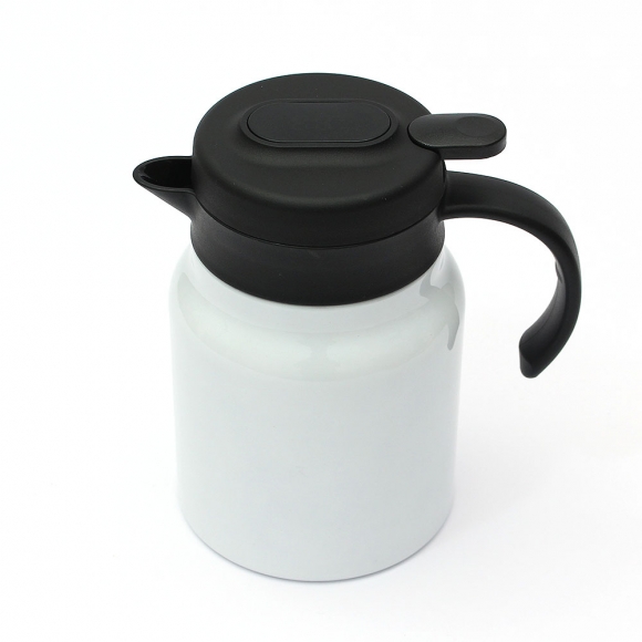 티웨어 온도표시 보온주전자(900ml) (화이트)