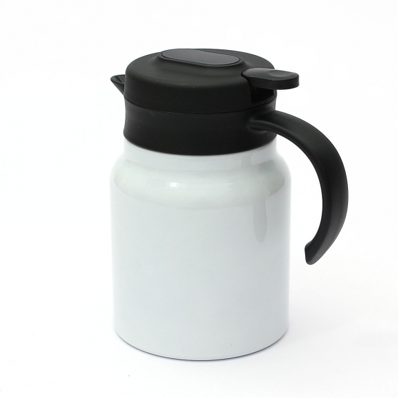 티웨어 온도표시 보온주전자(900ml) (화이트)