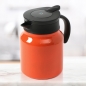 티웨어 온도표시 보온주전자(900ml) (오렌지)