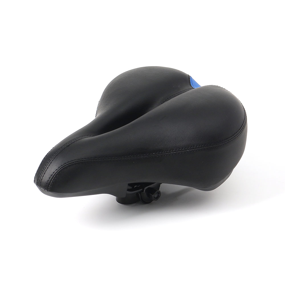 Oce 무게분산 자전거 의자 스프링 안장 블루 야간 라이딩 자석 안전띠 전립선 의자  편안한 로드 패드