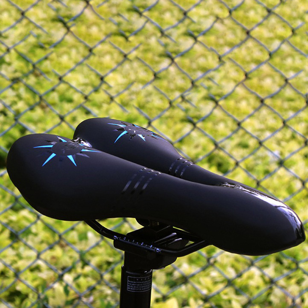Oce 레일형 자전거 의자 saddle 안장 블루 바이크 saddle 푹신한 사이클 패드  편안한 로드 패드