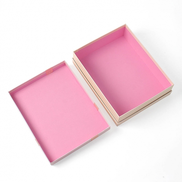 핑크스페셜 리본 선물상자(27.5x21.5cm)