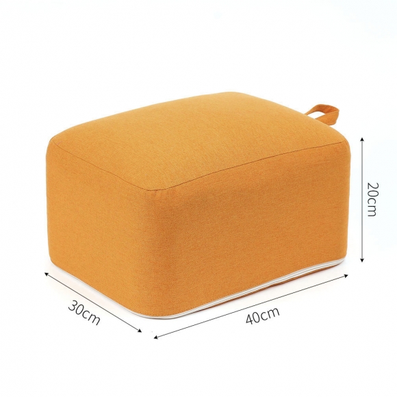 홈인러브 사각 스툴(40x30x20cm) (오렌지)