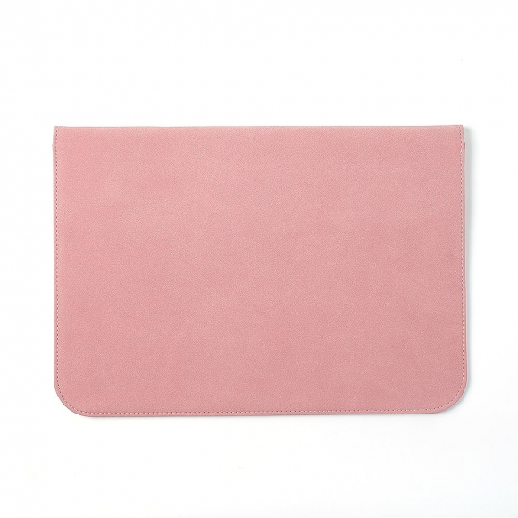 맥씬 노트북 가죽 슬리브 파우치(13.3형) (가로형) (핑크) 