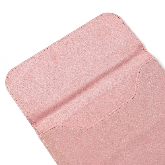 맥씬 노트북 가죽 슬리브 파우치(13.3형) (세로형) (핑크) 