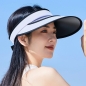 쿨써머 이중 차단 암막 썬캡(라이트퍼플)