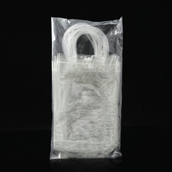 투명 PVC 쇼핑백 10p세트(20x28cm) 