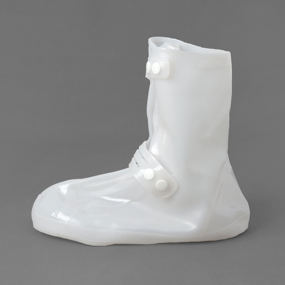 레이니 PVC 방수 신발커버(250~260mm) (하이/화이트)