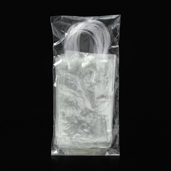 투명 PVC 쇼핑백 10p세트(15x25cm)