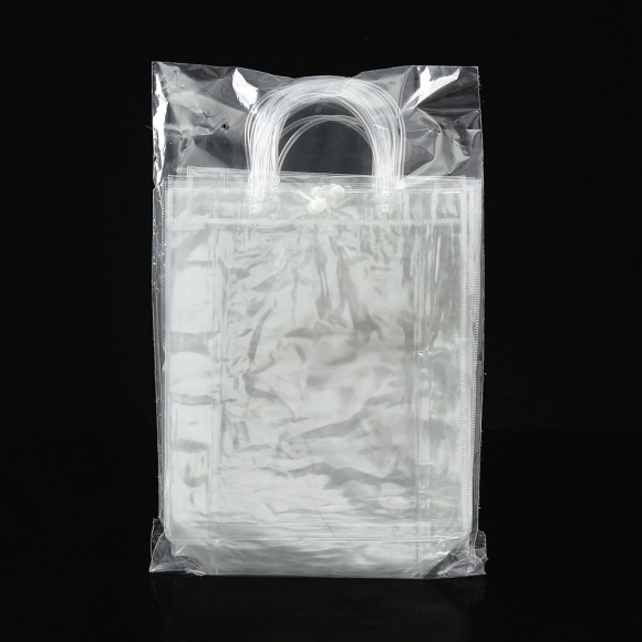 투명 PVC 쇼핑백 10p세트(26x31cm)