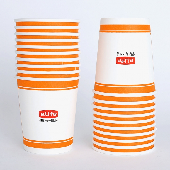 [이라이프] 실속 종이컵 2호 20개입(280ml) (마케팅전용)