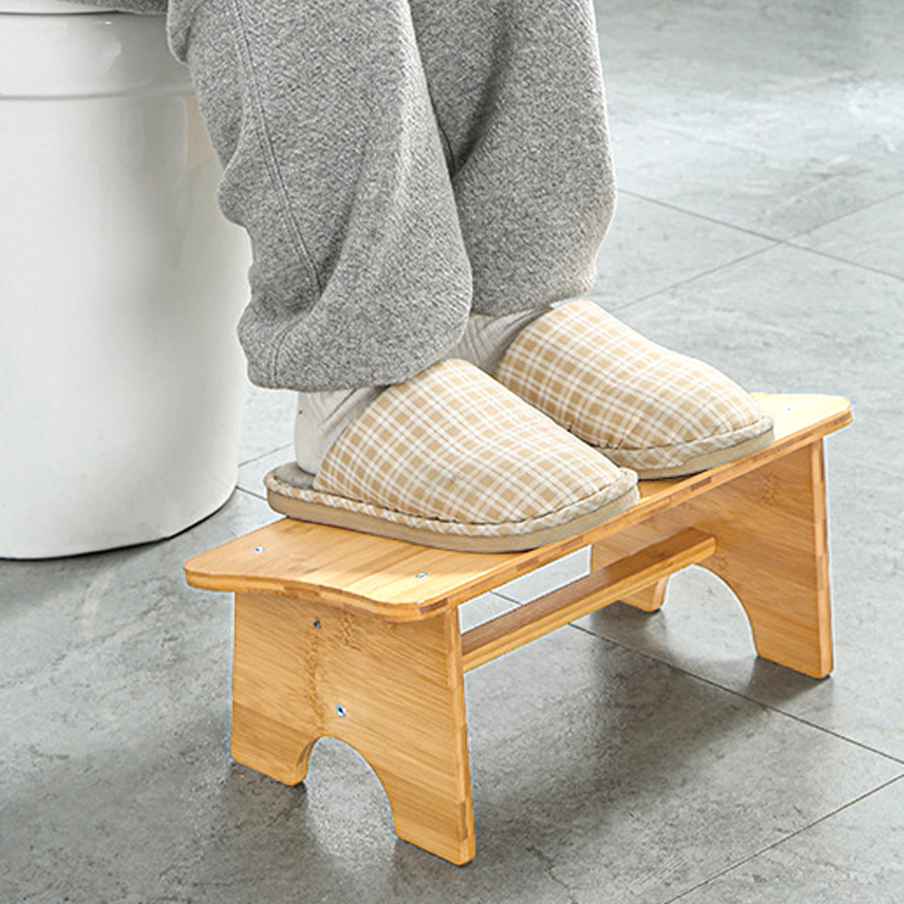 Oce 우드 수유 발받침 간이 의자 사선 변기 디딤대 욕실 발 의자 foothold
