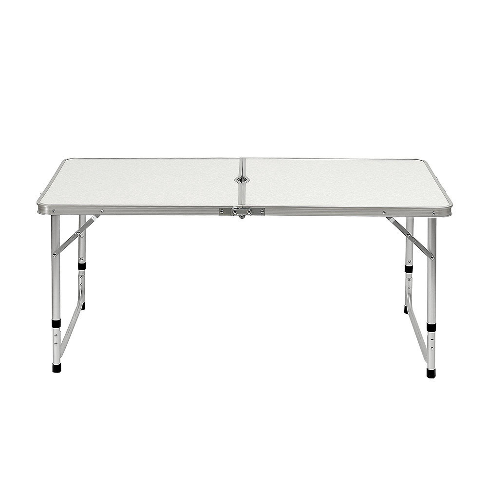 Oce 초간편 3단 접이식 야외 테이블 1200mm 접이식 탁자 셋트 휴대용 선반 높이조절 테이블