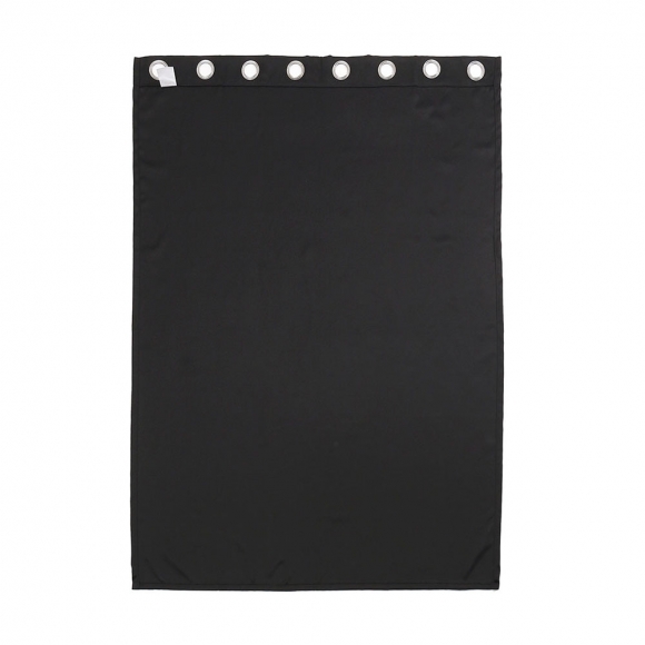 미드나잇 아일릿 암막커튼 2장세트(117x160cm) (블랙)