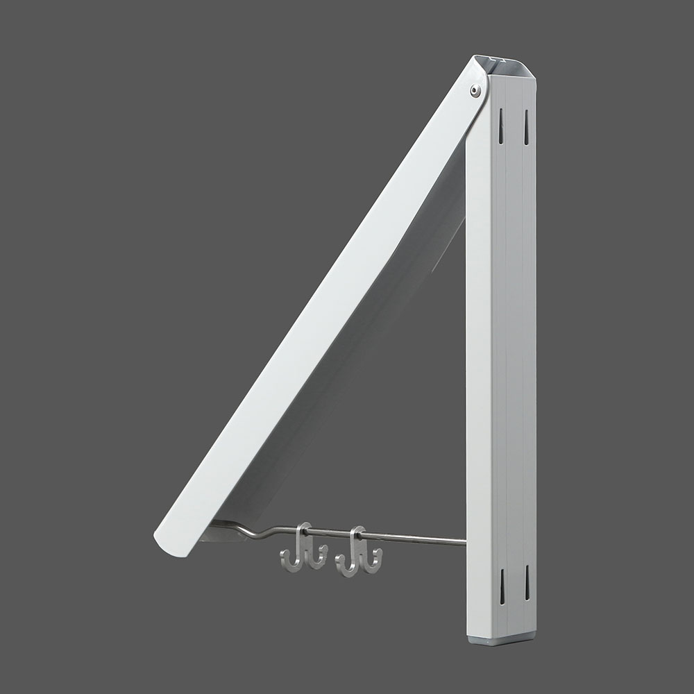 다용도 폴딩옷걸이 흰색 커버오픈행거 베란다 욕실 현관 접이식 후크걸이 벽걸이후크 드레스룸가방걸이 접이식브래킷행거 폴딩랙행거 히든옷걸이