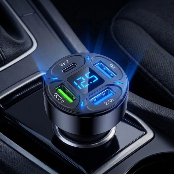 차량용 QC3.0 PD 2.4A 고속충전 시거잭