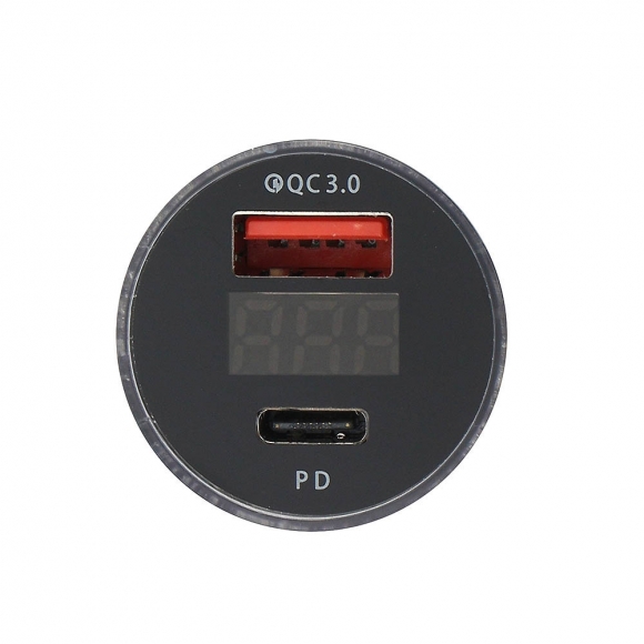 차량용 QC3.0 PD 고속충전 시거잭 S-1(블랙)