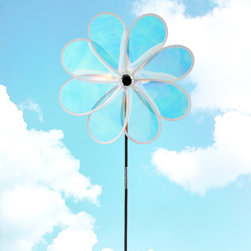 Oce 투명 왕바람개비 만들기 재료 77cm 유치원 미술 재료 모빌 어린이방 꾸미기 가렌드 정원 장식품 바람게비