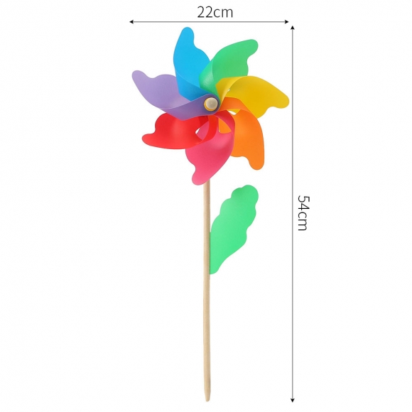 윈드빌리지 레인보우 바람개비 4p세트(54cm)