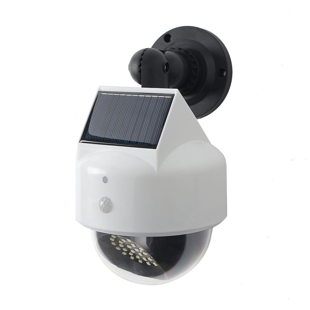 Oce 동작감지 모형 감시 가짜 카메라 태양광 리모컨포함 실외 방범 TV 벽부착 방범 카메라 보안 빨간불